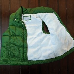 Women's down vest, size XL